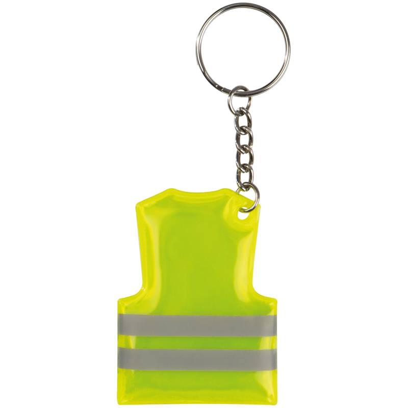 Plastový přívěsek ve tvaru bezpečnostní vesty